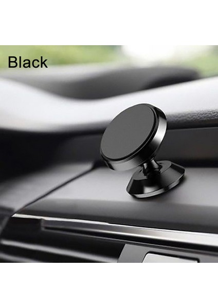 Cep Telefonu Gps Için 360 Derece Döndürme Araç Montaj Yapışkan Manyetik Stand Tutucu (Yurt Dışından)