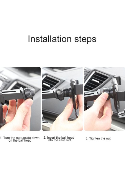 Evrensel Araba Kontrol Paneli/ön Cam Montaj Teleskopik Kol Telefon Gps Tutucu Braketi (Yurt Dışından) indirimleri