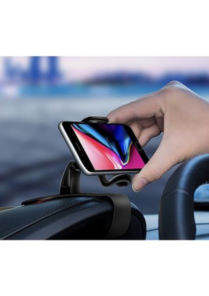 Evrensel Araç Telefonu Tutucu Pano Kaymaz Braketi Montaj Standı Dönebilen Beşik Üzerinde Klip (Yurt Dışından) fırsatları