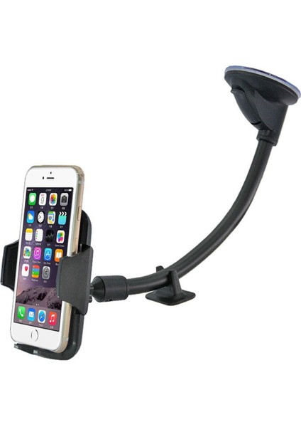 Araç Alet Istasyonu Kavisli Hortum Telefon Braketi, Stil: Sünger Klip (Yurt Dışından)