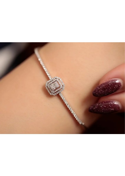 0,67CT Pırlanta Bileklik modelleri