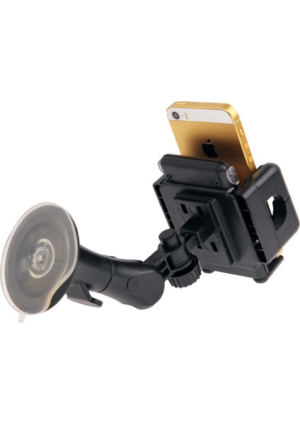 Evrensel 360 Derece Dönebilen Vantuz Araç Tutucu / Masaüstü Standı, Iphone, Galaxy, Sony, Lenovo, Htc, Huawei ve Diğer Akıllı Telefonlar Için Genişlik: 5,1 cm - 10,5 cm (Yurt Dışından) fırsatları