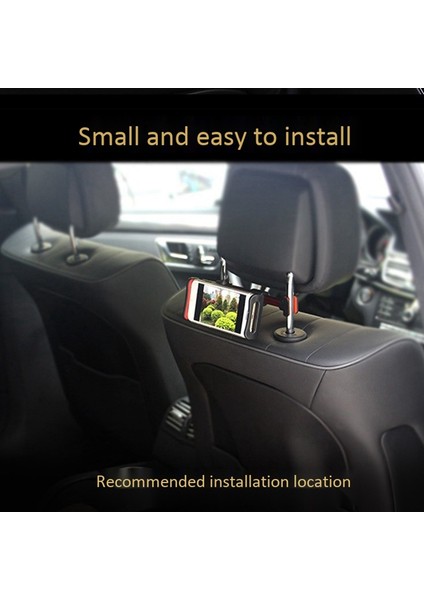 Araç Kafalık Montajı, Akıllı Telefonlar/tabletler ile Uyumlu Tablet Kafalık Tutucu Kırmızı ， Araba Için Tablet Tutucu (Yurt Dışından) indirimleri