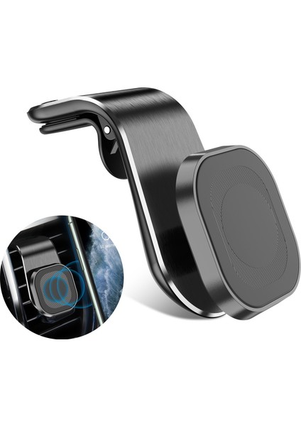 Hava Firar Klip Parçaları ile Araç Telefonu Tutucu Manyetik Arabalar Için Cep Telefonu Tutucular iPhone 12 Için Evrensel (Yurt Dışından) modelleri