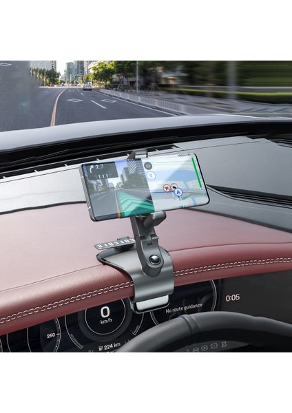 Araba Cep Telefonu Braketi Araba Merkezi Kontrol Gösterge Paneli Dikiz Aynası Çok Fonksiyonlu Ar Navigasyon Braketi 3 (Yurt Dışından) modelleri