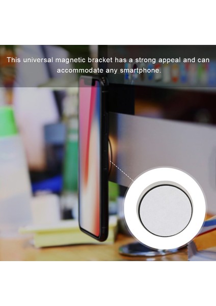 A8 Evrensel Yuvarlak Etiket Akıllı Telefon Montaj Tutucu Manyetik Araba Hava Firar (Yurt Dışından) fırsatları