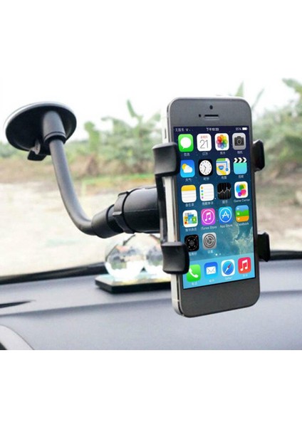 1x Araba Hava Firar Mobil Beşik Telefon Montaj Tutucu 360 Dönen Dikiz Aynası (Yurt Dışından)