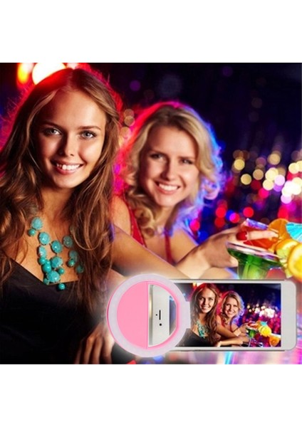 IPhone 6 / 6s Için Kaliteli LED Işıklı Selfie Aydınlık Telefon Yüzükleri (Yurt Dışından) indirimleri