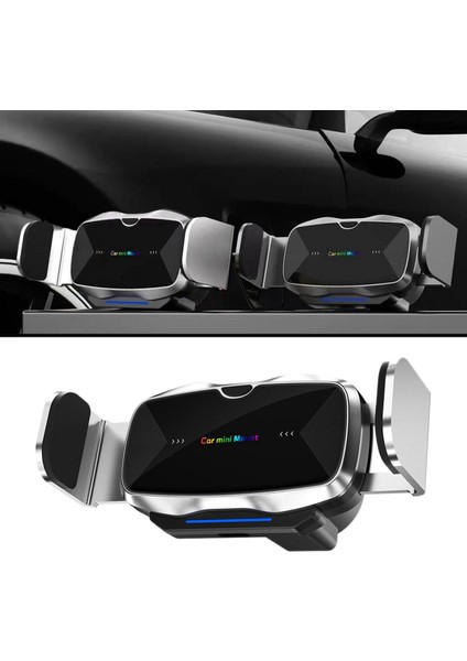 Araç Cep Telefonu Tutacağı, Metal Indüksiyon Açma ve Kapama Hava Çıkışı, Navigasyon Destek Braketi Otomatik (Yurt Dışından)