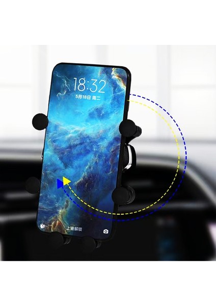 Araba Hava Çıkışı Yerçekimi Altı Noktalı Bağlantı Cep Telefonu Braketi (Yurt Dışından) fırsatları