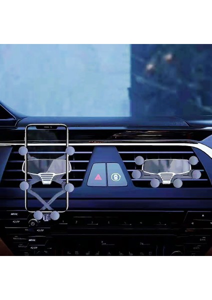 Araba Hava Çıkışı Yerçekimi Altı Noktalı Bağlantı Cep Telefonu Braketi (Yurt Dışından) indirimleri