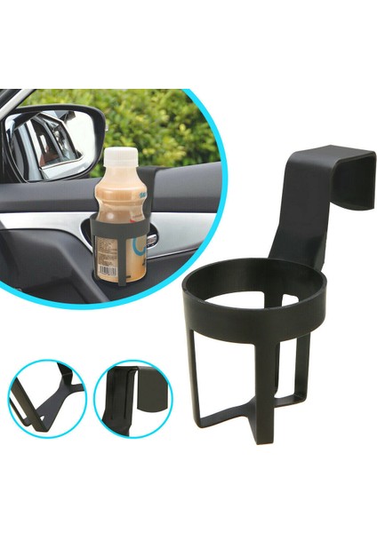 [eğlence Lıve] [smarthere] Evrensel Plastik Siyah Araba Kamyon Içecek Su Bardağı Şişe Kutusu Tutucu Kapı Montaj Standı (Yurt Dışından) fiyatları