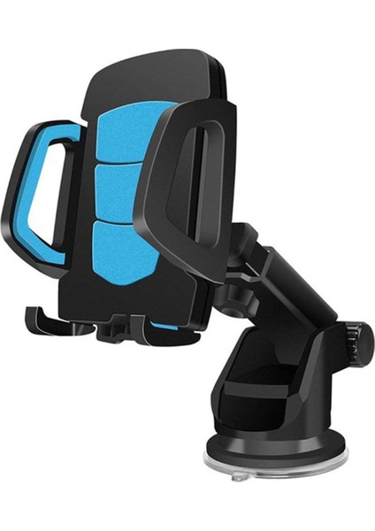 Teleskopik Araba Oto Ön Cam Havalandırma Panosu Cep Telefonu Tutucu Stand Braketi (Yurt Dışından)