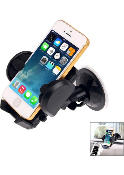 Evrensel 360 Derece Dönebilen Vantuz Araç Tutucu / Masaüstü Standı, Iphone, Galaxy, Sony, Lenovo, Htc, Huawei ve Diğer Akıllı Telefonlar Için Genişlik: 3,5 cm - 10 cm (Yurt Dışından) fiyatları