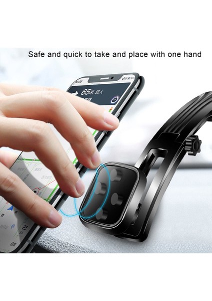 360 Derece Dönen Manyetik Cep Telefonu Tutucu Merkezi Konsol Araba (Yurt Dışından) fırsatları