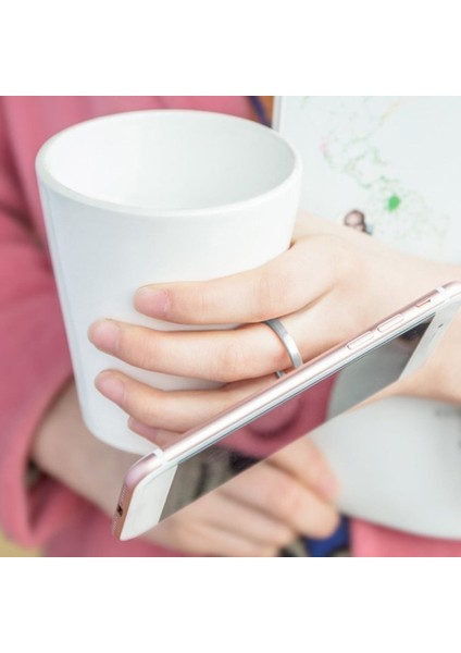 Ultra-Ince Braket Düşmeyi Önleyici Katlanır Halka Toka Akıllı Telefon Braketi (Yurt Dışından) modelleri