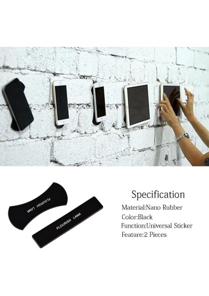 Taşınabilir Cep Telefonu Tutucu Etiket Soketi Nano Lastik Pedi Araç Braketi Tutucu Standı Çok Fonksiyonlu Cep Telefonu Tutucu (Yurt Dışından) modelleri