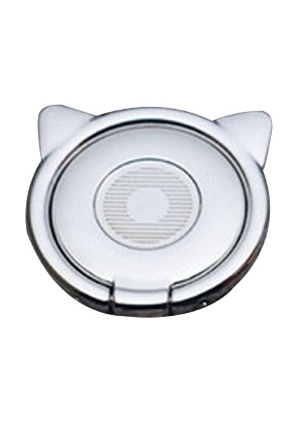 Evrensel Döndürülmüş Sevimli Kedi Kulakları Metal Cep Telefonu Parmak Yüzük Tutucu Kavrama Standı (Yurt Dışından) fiyatları