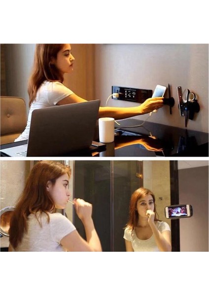 Taşınabilir Evrensel Kauçuk Yapışkan Ped Kaymaz Braket Etiket Tutucu (Yurt Dışından) indirimleri