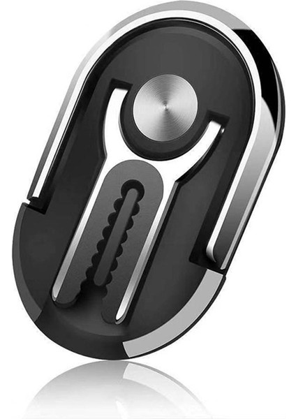 360 Derece Döndürme Metal Parmak Yüzük Telefon Tutucu Araba Hava Firar Stand Braketi (Yurt Dışından)