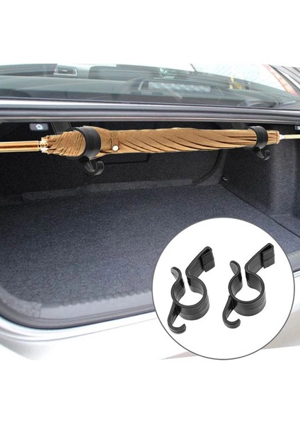 Şemsiye Gövde Tutucu Çok Arabaküçük Kanca Askı Fonksiyonu Araba Kancası Arabada Bir Çift (Yurt Dışından) fiyatları