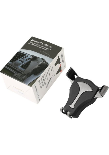 Akıllı Kilitleme ve Serbest Bırakma Özellikli Boğa Başlı Yerçekimi Araç Montajlı Evrensel Havalandırma Tutucu (Yurt Dışından)