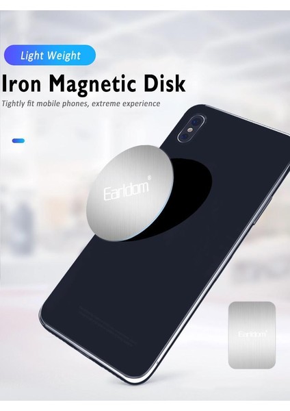 Earldom Hava Çıkış Çubuğu Manyetik Mini Cep Telefonu Tutucusu (Yurt Dışından) fırsatları