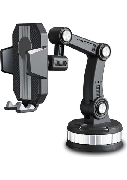 X-0566 Büyük Vantuzlu Araç Telefonu Tutucu Orta Konsol Telefon Tutucu (Yurt Dışından)