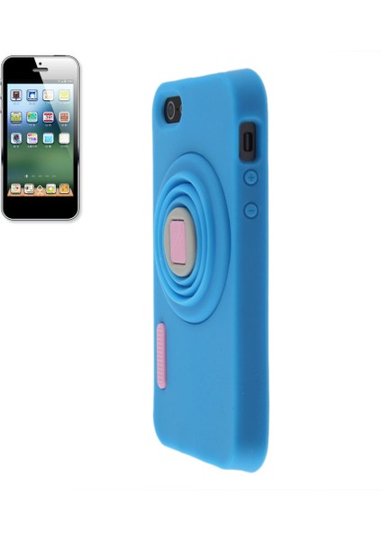 Apple Iphone 5 Için Kamera Tarzı Silikon Kılıf Kapağı (Yurt Dışından) modelleri