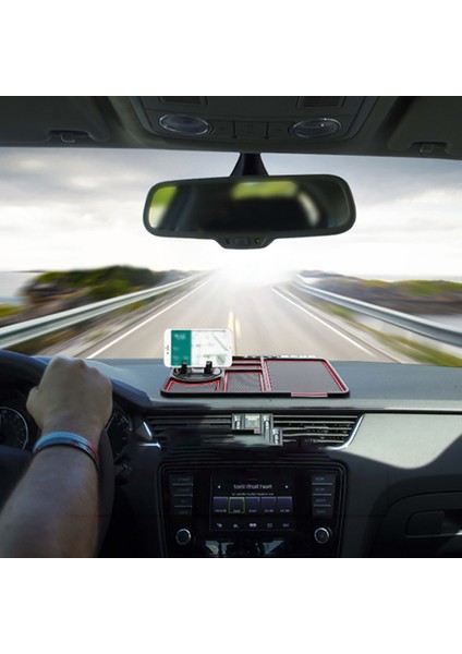 [rongcai] Araba Kaymaz Mat Oto Telefon Tutucu Kaymaz Yapışkan Anti Slayt Dash Telefon Montaj Silikon Kontrol Paneli (Yurt Dışından) fiyatları
