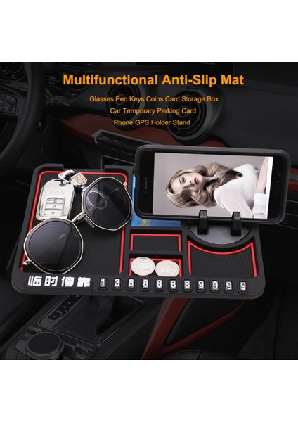 [rongcai] Araba Kaymaz Mat Oto Telefon Tutucu Kaymaz Yapışkan Anti Slayt Dash Telefon Montaj Silikon Kontrol Paneli (Yurt Dışından) modelleri