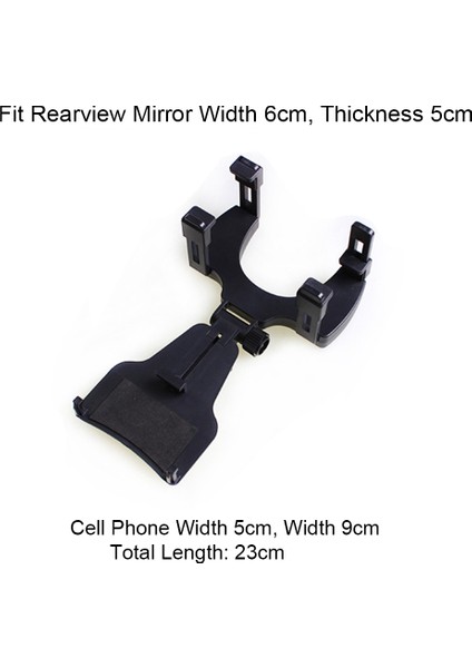 Ayarlanabilir Araba Oto Dikiz Aynası Montaj Cep Telefonu Tutucu Gps Braketi Standları (Yurt Dışından) indirimleri