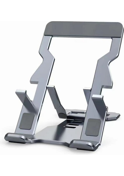 Alüminyum Alaşımlı Cep Telefonu Tutucu Çok Fonksiyonlu Yükseltilmiş Katlanabilir Çerçeve (Yurt Dışından)