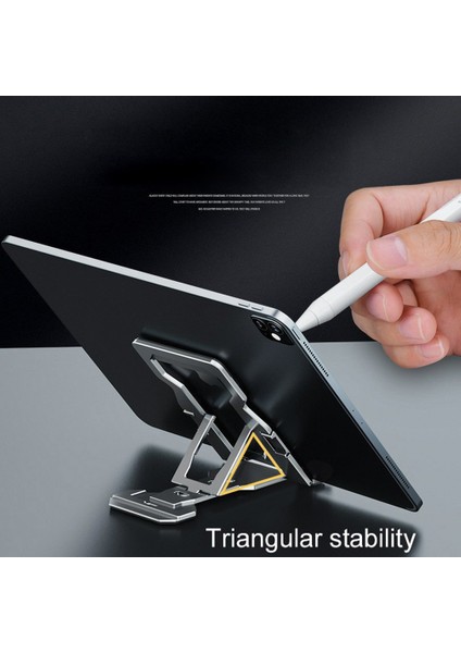 Alüminyum Alaşımlı Cep Telefonu Tutucu Çok Fonksiyonlu Yükseltilmiş Katlanabilir Çerçeve (Yurt Dışından) fiyatları