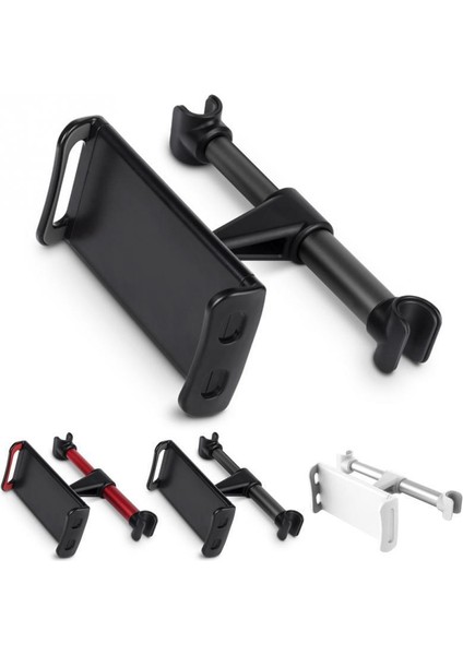 Redcolourful Araç Telefonu Tutucu Kafalık Braketi 360 Derece Dönme Ayarlanabilir Evrensel Arka Koltuk Arka Yastık iPad Tablet Için Standı (Yurt Dışından) fiyatları