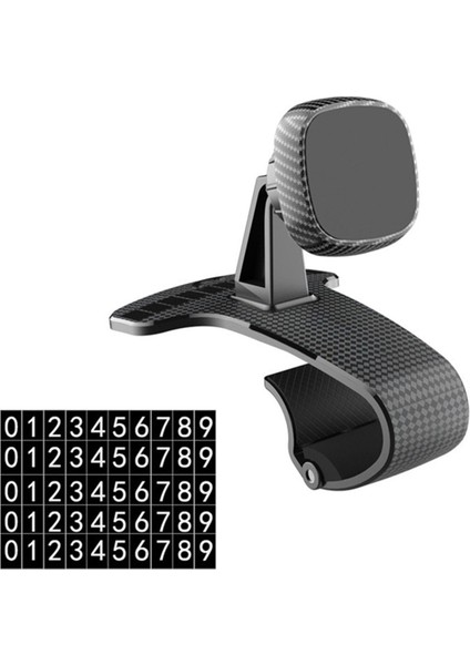Araç Telefonu Braketi Araba Dur Işareti Dashboard Toka Navigasyon Cep Telefonu Tutucu Hud Manyetik Cep Telefonu Tutucu (Yurt Dışından)