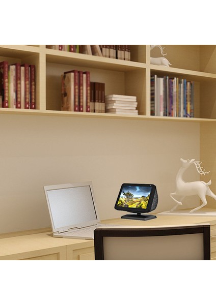 Döndürülebilir Ayarlanabilir Plastik Destek Döner Braket Kaymayı Önleyici Sabitleme Çerçevesi - Siyah (Yurt Dışından) fırsatları