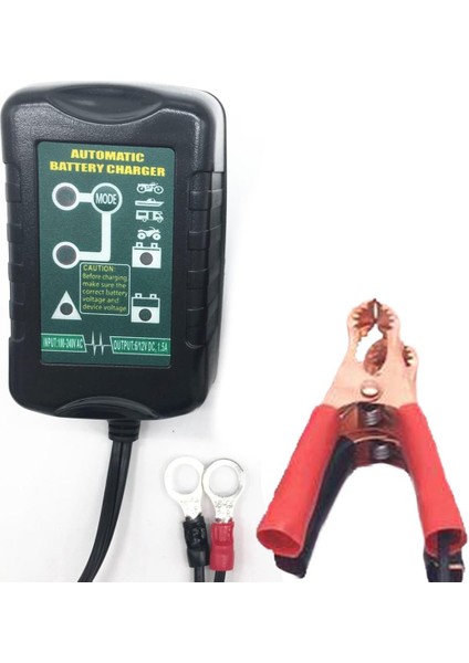 Taşınabilir 6V 12V Araç Şarj Cihazı 100-240V Motosiklet Utv Rv Için LED Göstergesi (Yurt Dışından) fiyatları