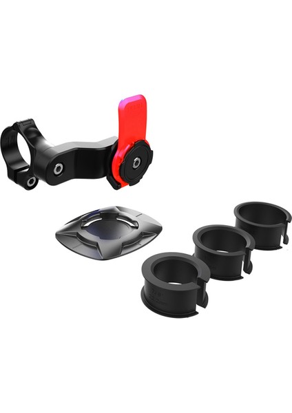 Dağ Bisikleti Telefon Montajı-1set x Cep Telefonu Tutucu Seti-Siyah & Kırmızı (Yurt Dışından) fiyatları