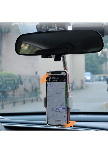 Evrensel 360 Derece Ayarlanabilir Araç Dikiz Aynası Montaj Cep Telefonu Standı Tutucu Cradle Aotomobile Iç Stand Braketi (Yurt Dışından) fırsatları