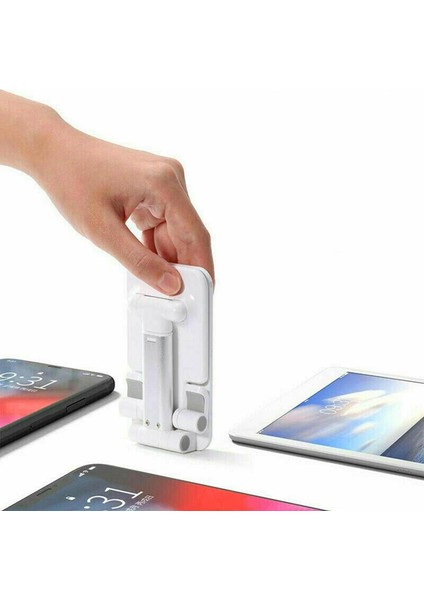 Ergonomik Katlanabilir Ayarlanabilir Telefon Standı Tablet Tutucu Braketi (Yurt Dışından) fırsatları