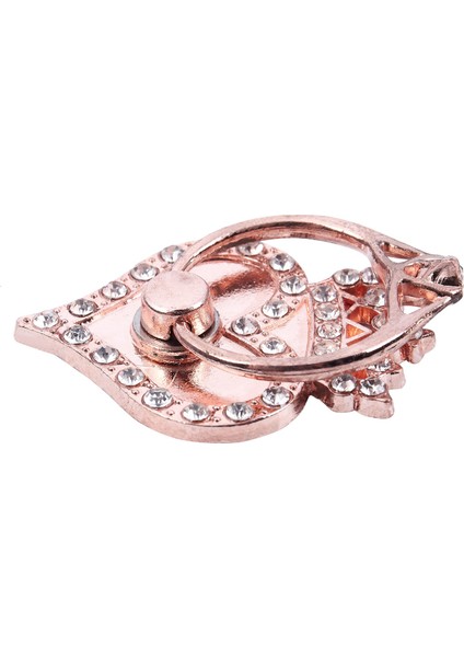 Taç Kalp Araba Evrensel Moda Tutucu Standı Parmak Yüzük Dağı Gül Altın (Yurt Dışından) fırsatları