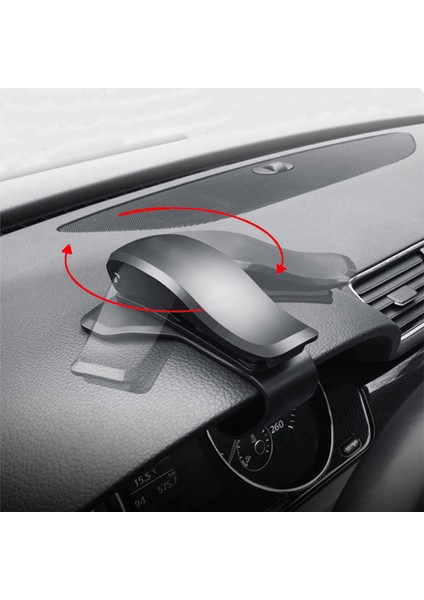 360 Dönme Kickstand Araç Telefonu Tutucu-Evrensel Pano Ayarlanabilir Mobil Akıllı Telefon Montaj Standı Braketi Klip (Yurt Dışından) modelleri