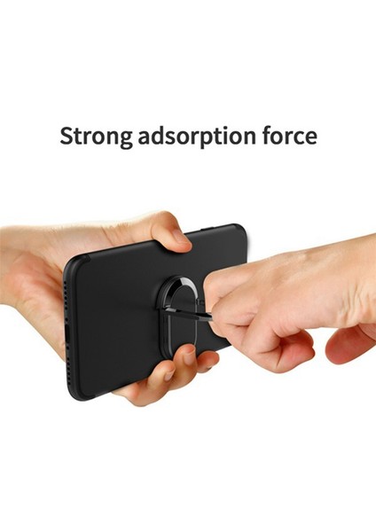 In 1 Cep Telefonu Braketi Tutucu Standı 360 Derece Parmak Yüzük Araç Telefonu Montaj Standı iPhone Için Hava Firar (Siyah + Siyah) (Yurt Dışından) modelleri