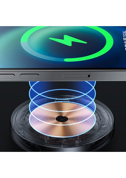15W Manyetik Kablosuz Araç Montajlı Şarj Cihazı Telefon Tutucu Şarj Tutucu Braketi (Yurt Dışından) fırsatları
