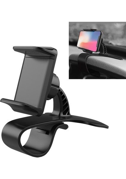 Çok Fonksiyonlu Araç Navigasyon Çerçevesi Kontrol Paneli Araç Montajlı Telefon Tutucu (Yurt Dışından)