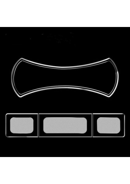 Nano Siyah Teknoloji El Çıkartmaları Denizci Çıkartmaları Katlanabilir Günlük Yazılar (Yurt Dışından)