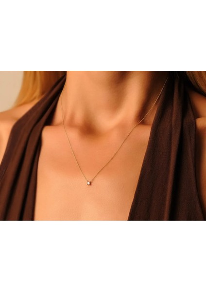 0.07 Ct. Minimal Pırlanta Kolye fiyatları