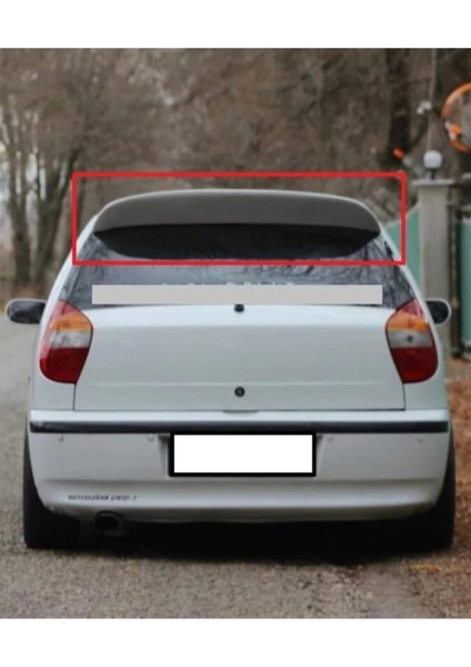 Fiat Palio Uyumlu Spoon Yüksek Spoiler Fiber Boyasız