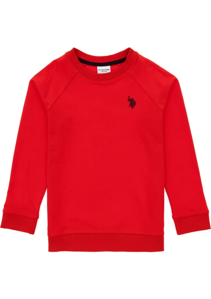 U.S. Polo Assn.  Erkek Çocuk Kırmızı Sweatshirt 50293633-VR030